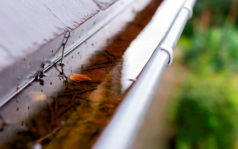 Limpieza de canalones en Torrejón